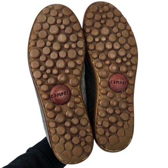 CAMPER Mens Pelotas Suede Sneakers, Blue, Size 41 US 8 - Picture 4 of 10